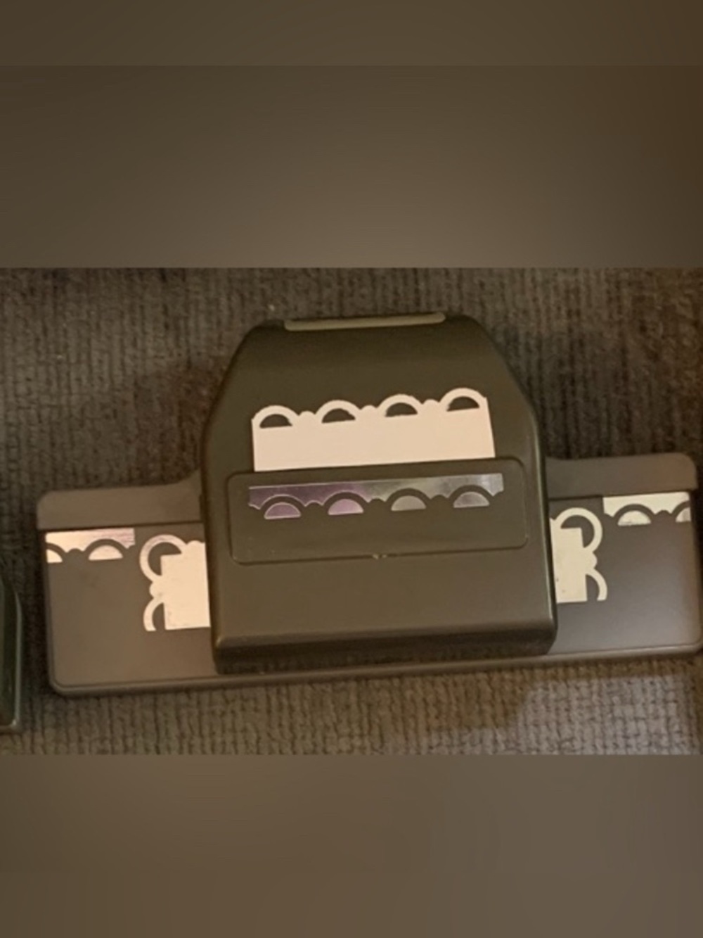 Stampin' Up! Border Punch Set in Black and White